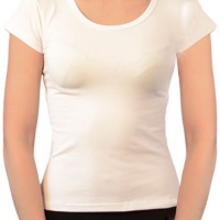 Женская классическая футболка (белая)
